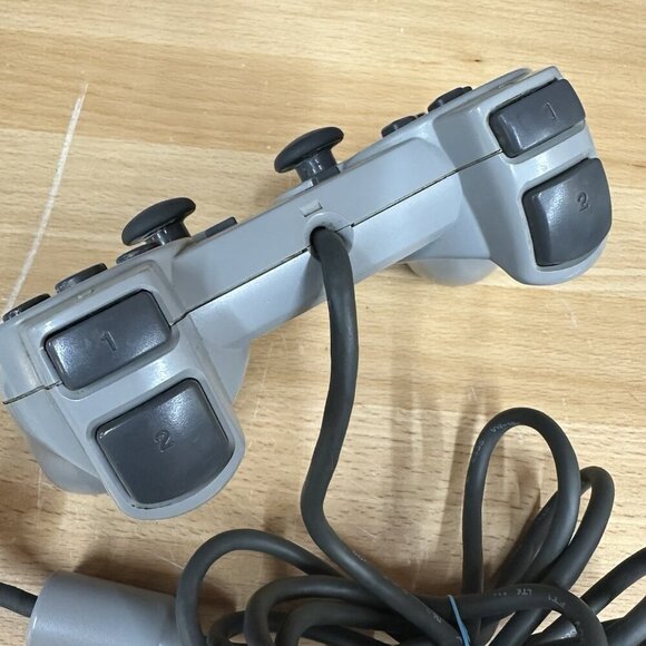 Sony PlayStation PS1 Official OEM Gray Analog Controller SCPH-1200 TESTED - Picture 3 of 4